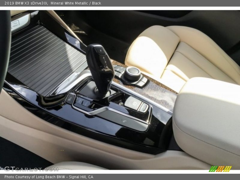 Mineral White Metallic / Black 2019 BMW X3 sDrive30i