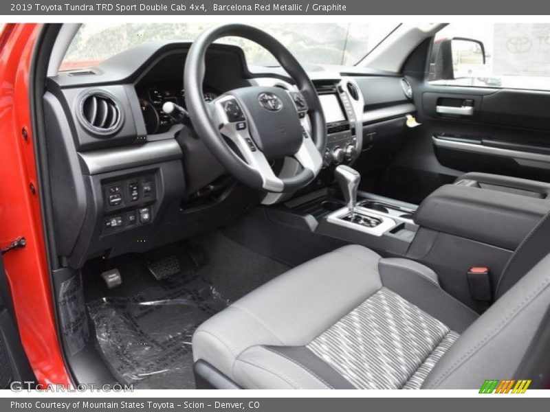 Barcelona Red Metallic / Graphite 2019 Toyota Tundra TRD Sport Double Cab 4x4