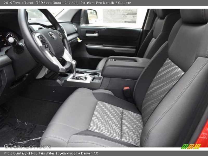 Barcelona Red Metallic / Graphite 2019 Toyota Tundra TRD Sport Double Cab 4x4