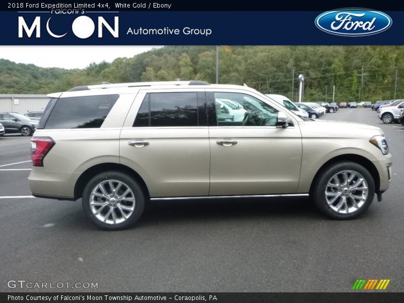 White Gold / Ebony 2018 Ford Expedition Limited 4x4