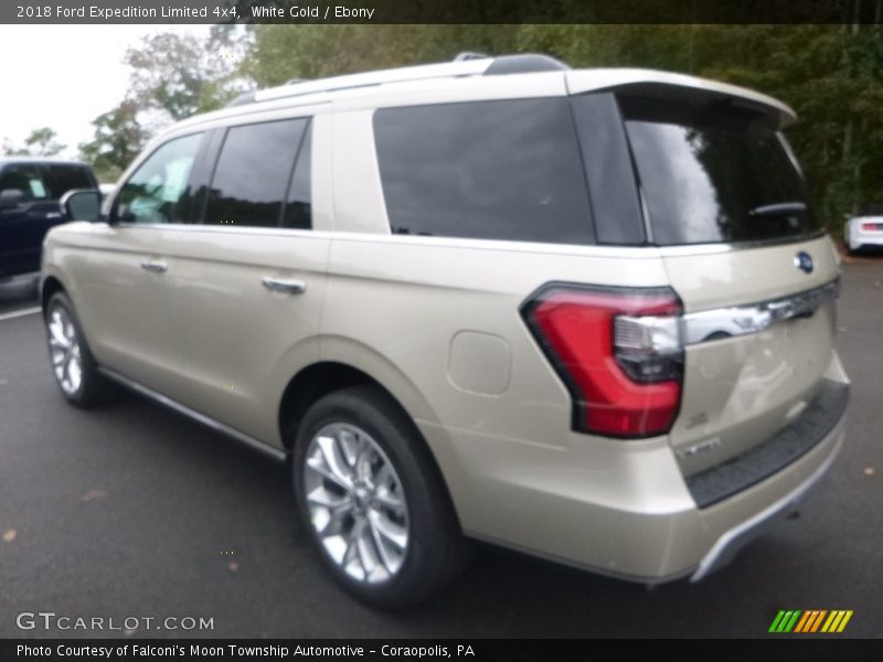 White Gold / Ebony 2018 Ford Expedition Limited 4x4
