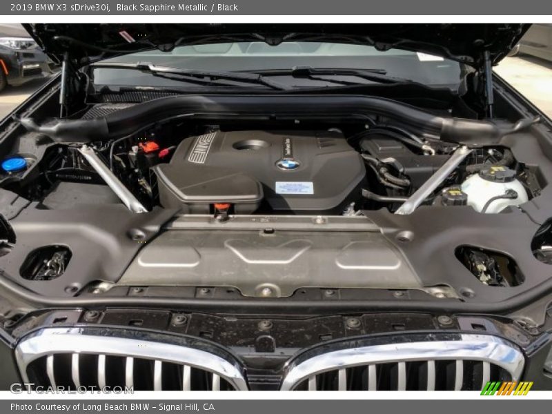 Black Sapphire Metallic / Black 2019 BMW X3 sDrive30i