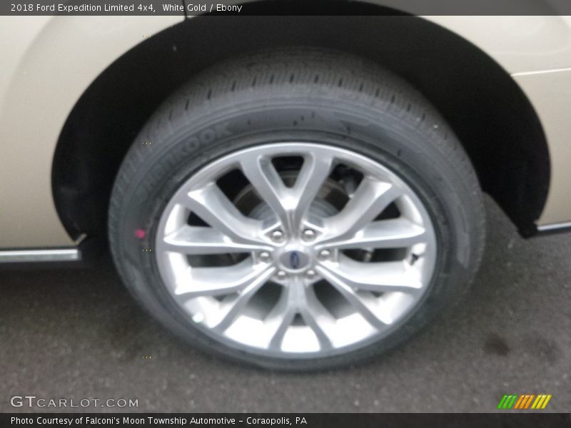 White Gold / Ebony 2018 Ford Expedition Limited 4x4
