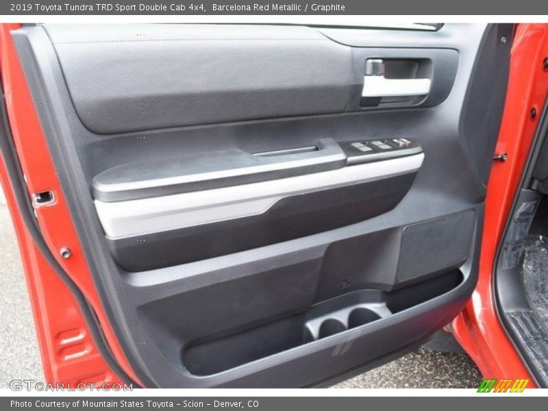 Barcelona Red Metallic / Graphite 2019 Toyota Tundra TRD Sport Double Cab 4x4