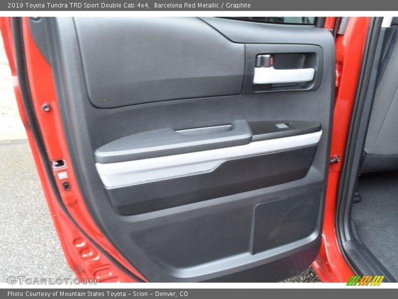 Barcelona Red Metallic / Graphite 2019 Toyota Tundra TRD Sport Double Cab 4x4