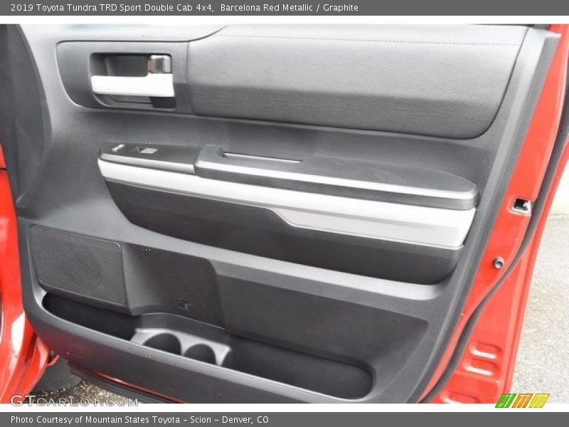 Barcelona Red Metallic / Graphite 2019 Toyota Tundra TRD Sport Double Cab 4x4