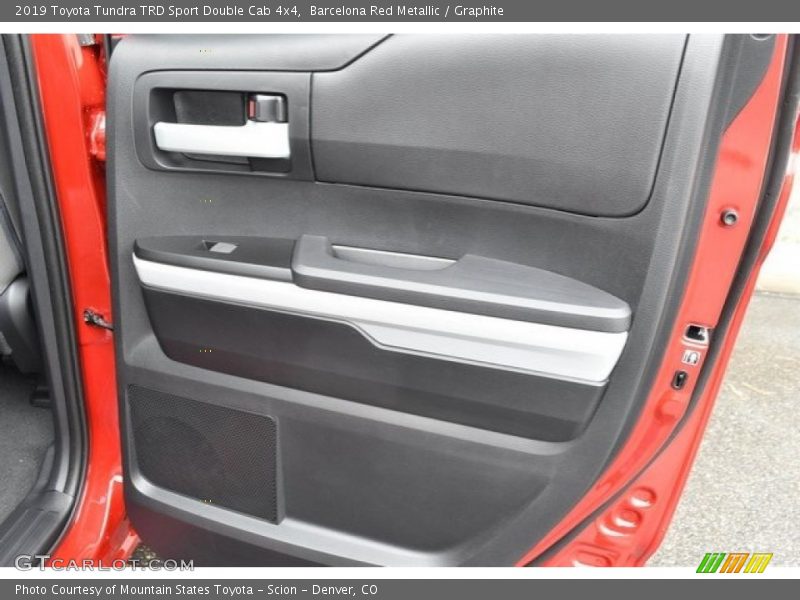 Barcelona Red Metallic / Graphite 2019 Toyota Tundra TRD Sport Double Cab 4x4
