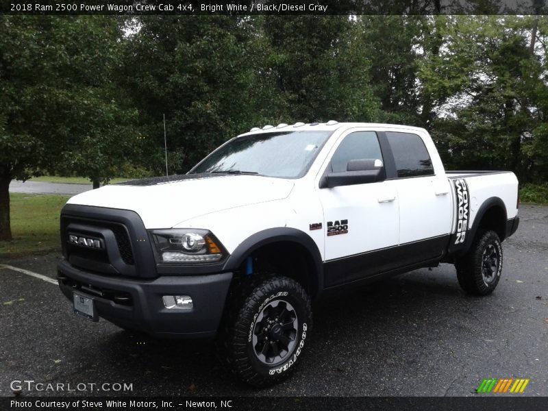 Bright White / Black/Diesel Gray 2018 Ram 2500 Power Wagon Crew Cab 4x4