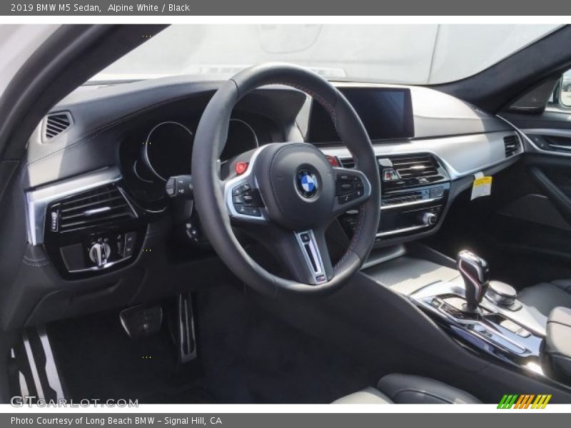 Dashboard of 2019 M5 Sedan