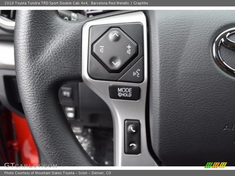 Barcelona Red Metallic / Graphite 2019 Toyota Tundra TRD Sport Double Cab 4x4