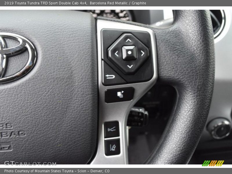 Barcelona Red Metallic / Graphite 2019 Toyota Tundra TRD Sport Double Cab 4x4