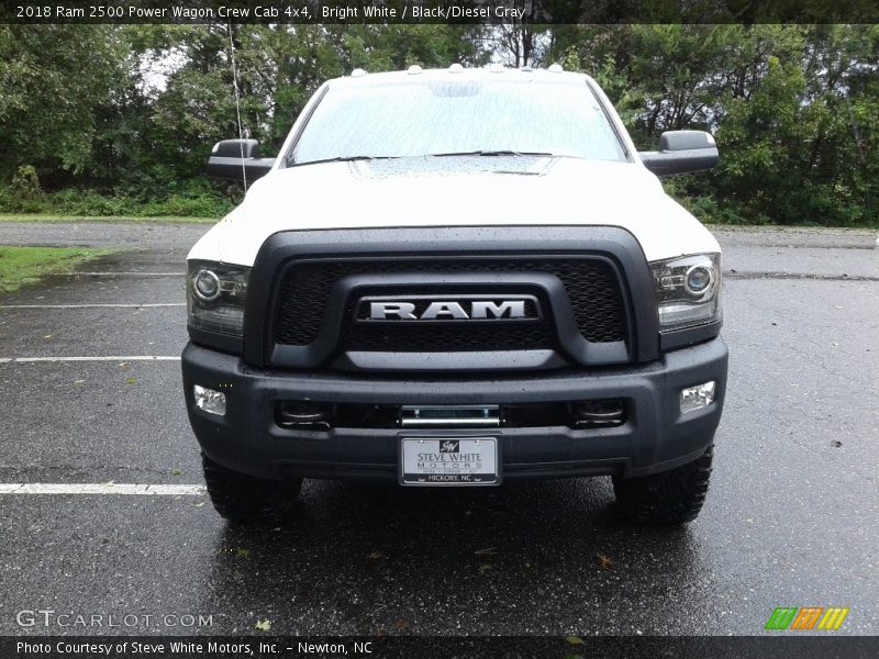 Bright White / Black/Diesel Gray 2018 Ram 2500 Power Wagon Crew Cab 4x4