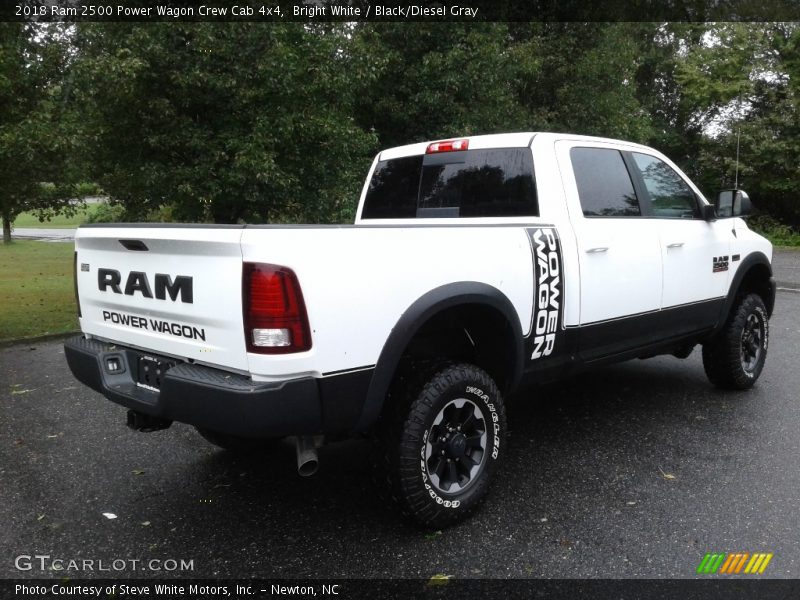 Bright White / Black/Diesel Gray 2018 Ram 2500 Power Wagon Crew Cab 4x4