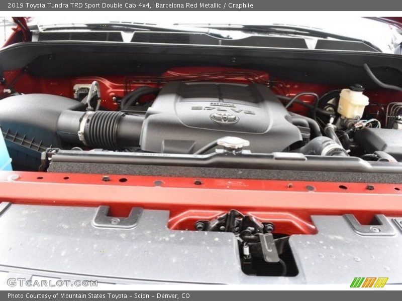 Barcelona Red Metallic / Graphite 2019 Toyota Tundra TRD Sport Double Cab 4x4