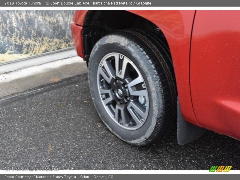 Barcelona Red Metallic / Graphite 2019 Toyota Tundra TRD Sport Double Cab 4x4