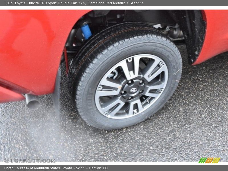 Barcelona Red Metallic / Graphite 2019 Toyota Tundra TRD Sport Double Cab 4x4