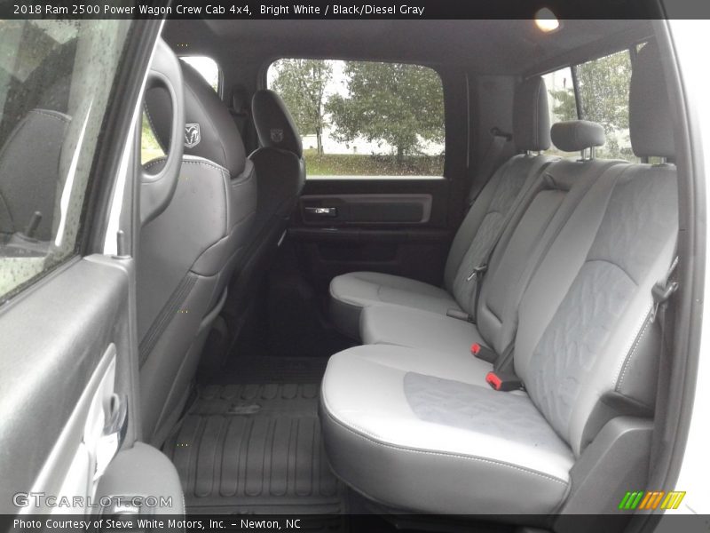 Rear Seat of 2018 2500 Power Wagon Crew Cab 4x4