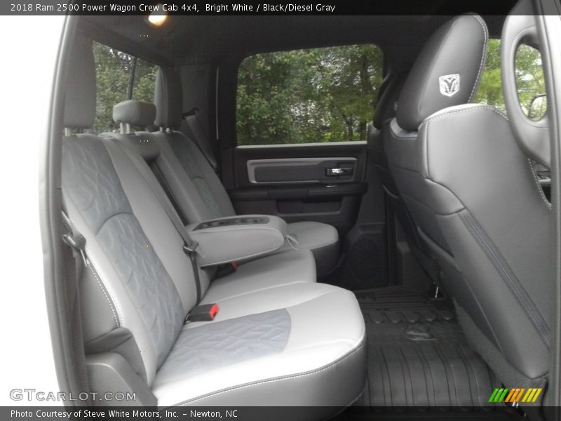 Bright White / Black/Diesel Gray 2018 Ram 2500 Power Wagon Crew Cab 4x4