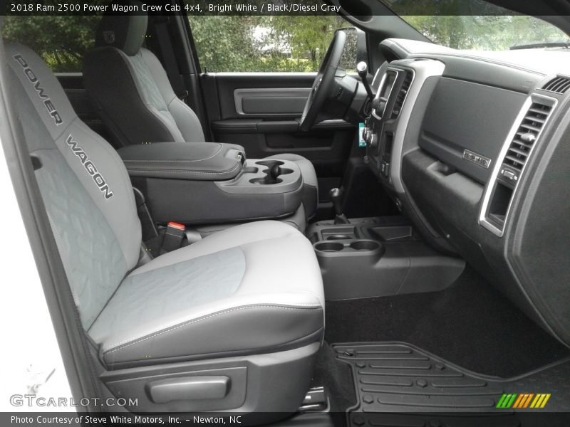Bright White / Black/Diesel Gray 2018 Ram 2500 Power Wagon Crew Cab 4x4