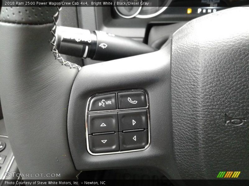 Bright White / Black/Diesel Gray 2018 Ram 2500 Power Wagon Crew Cab 4x4