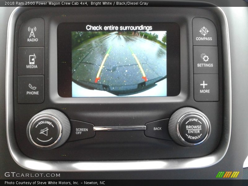 Bright White / Black/Diesel Gray 2018 Ram 2500 Power Wagon Crew Cab 4x4