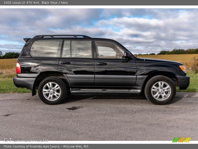 Black Onyx / Ivory 2003 Lexus LX 470 4x4