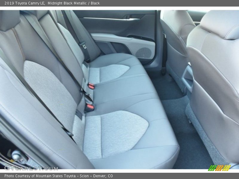 Midnight Black Metallic / Black 2019 Toyota Camry LE