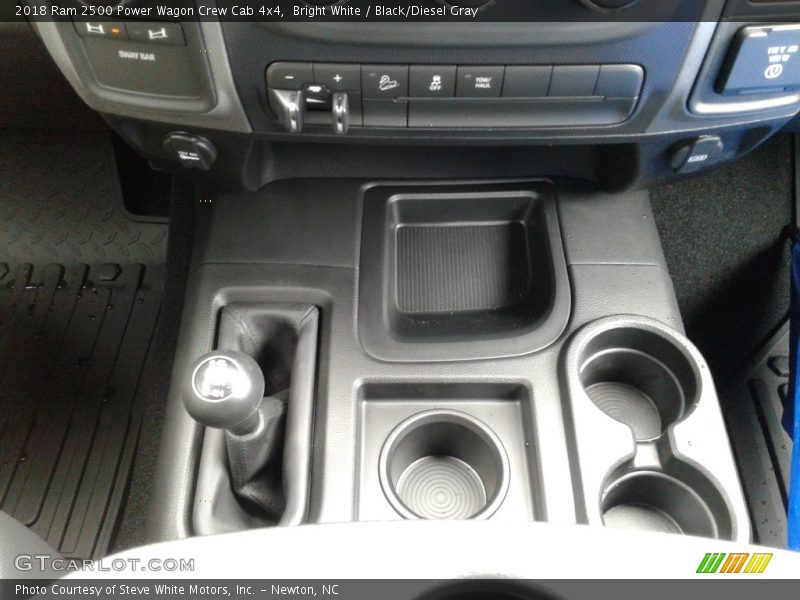 Bright White / Black/Diesel Gray 2018 Ram 2500 Power Wagon Crew Cab 4x4