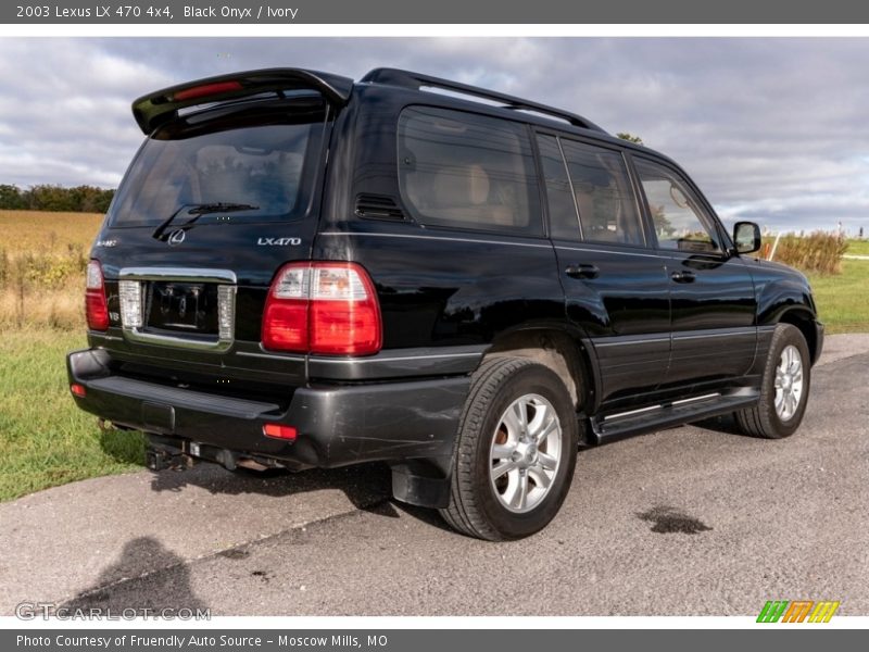 Black Onyx / Ivory 2003 Lexus LX 470 4x4