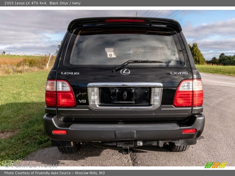 Black Onyx / Ivory 2003 Lexus LX 470 4x4