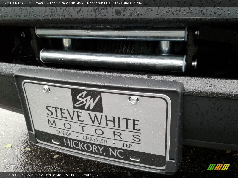 Bright White / Black/Diesel Gray 2018 Ram 2500 Power Wagon Crew Cab 4x4