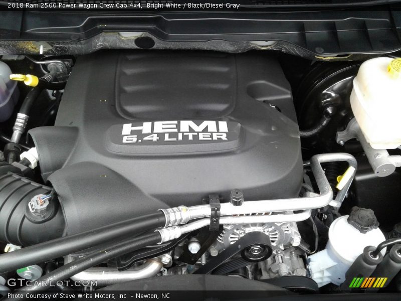 Bright White / Black/Diesel Gray 2018 Ram 2500 Power Wagon Crew Cab 4x4