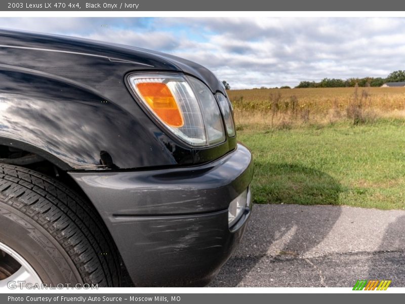 Black Onyx / Ivory 2003 Lexus LX 470 4x4