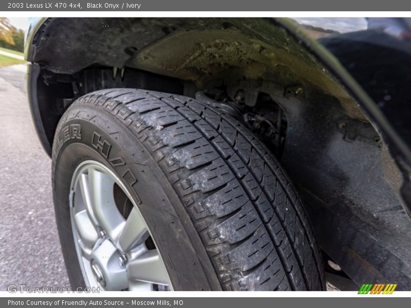 Black Onyx / Ivory 2003 Lexus LX 470 4x4