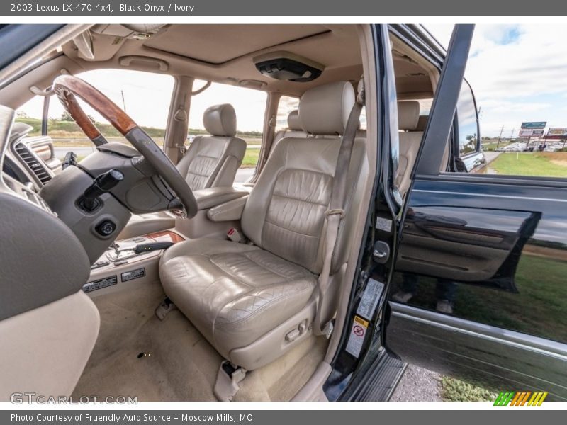 Black Onyx / Ivory 2003 Lexus LX 470 4x4