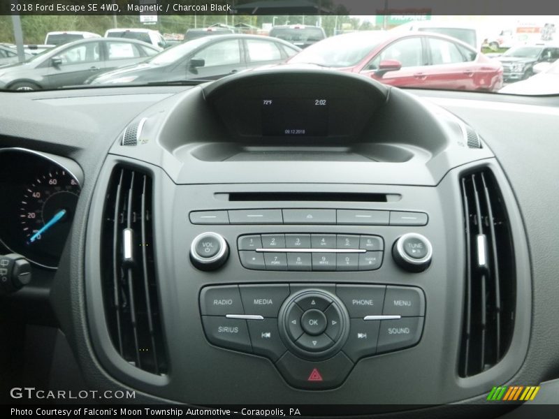 Magnetic / Charcoal Black 2018 Ford Escape SE 4WD