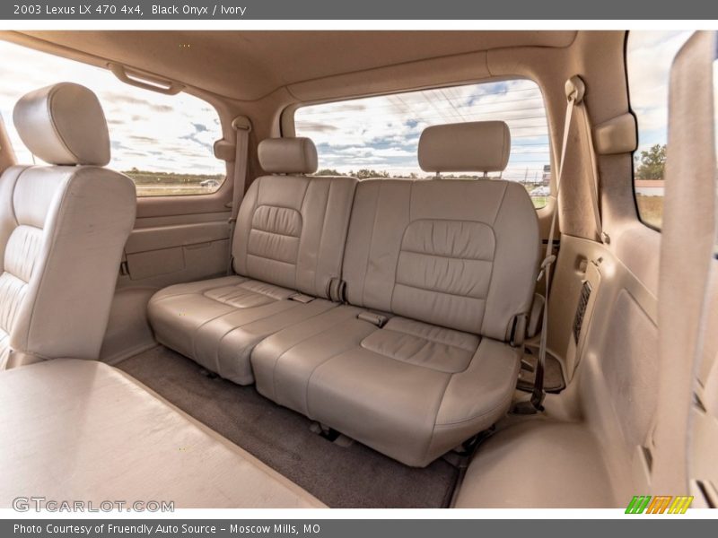 Black Onyx / Ivory 2003 Lexus LX 470 4x4