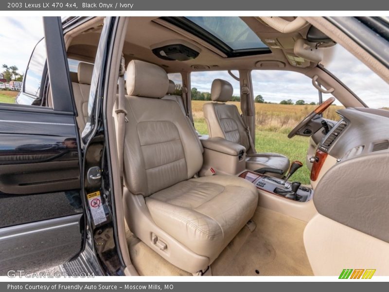 Black Onyx / Ivory 2003 Lexus LX 470 4x4