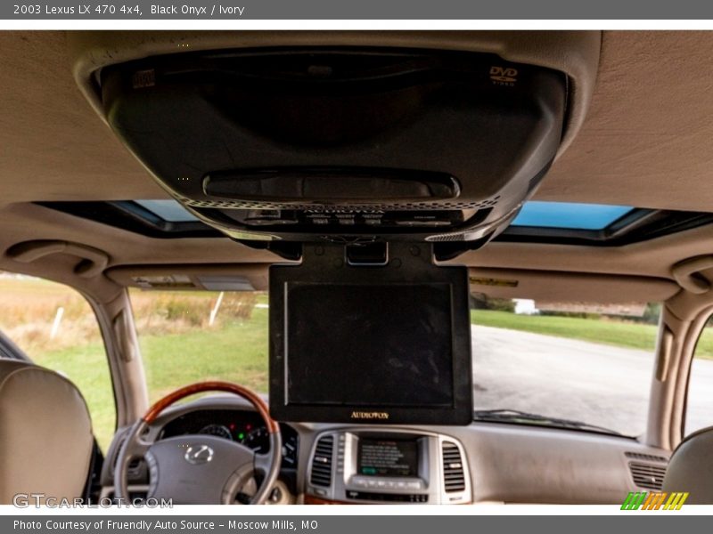 Black Onyx / Ivory 2003 Lexus LX 470 4x4