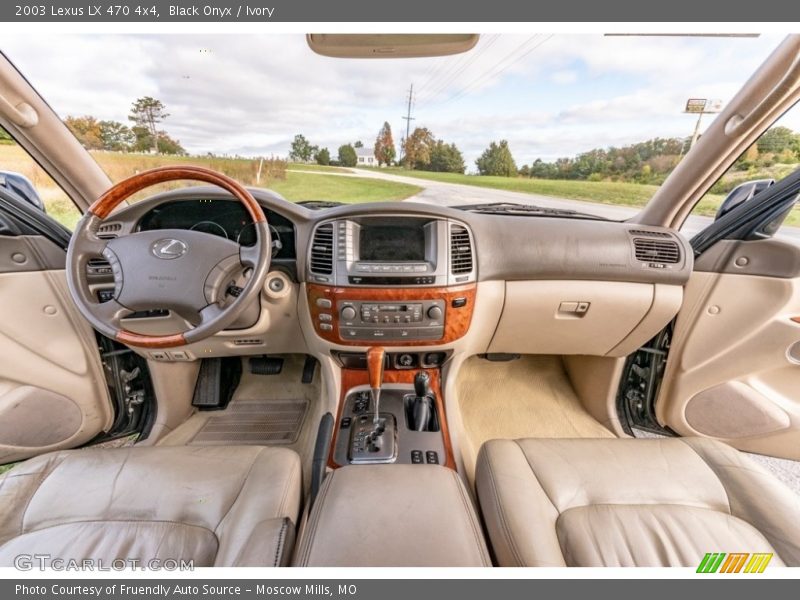 Black Onyx / Ivory 2003 Lexus LX 470 4x4