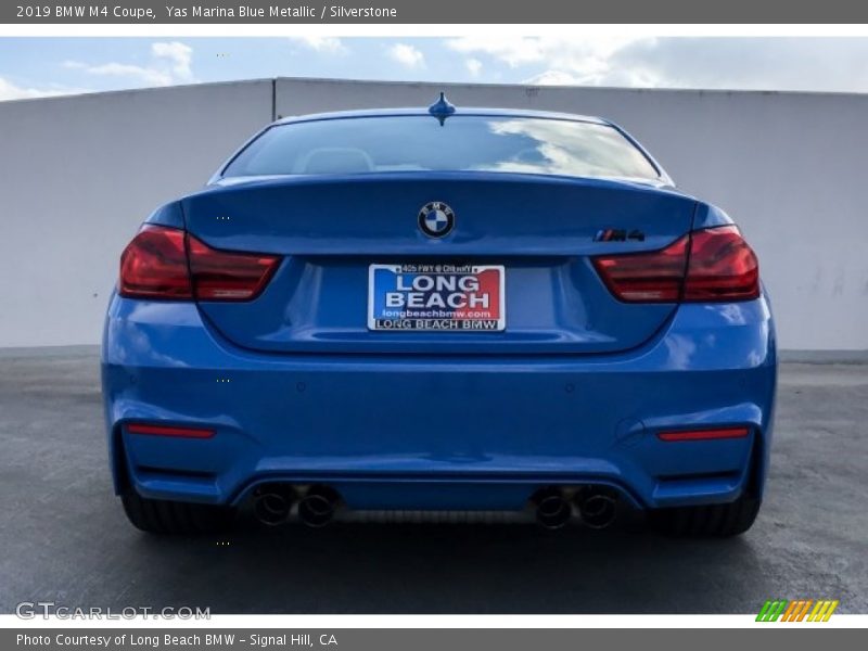 Yas Marina Blue Metallic / Silverstone 2019 BMW M4 Coupe