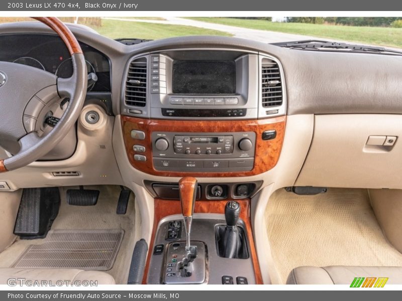 Black Onyx / Ivory 2003 Lexus LX 470 4x4
