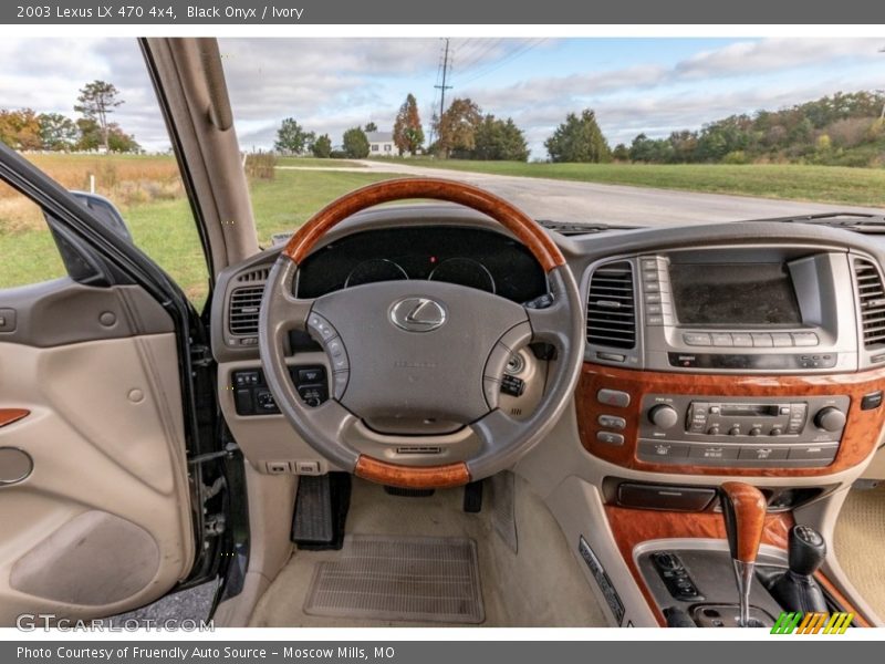 Black Onyx / Ivory 2003 Lexus LX 470 4x4