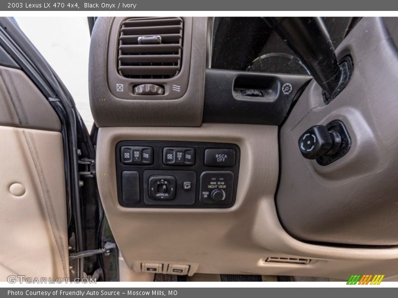 Black Onyx / Ivory 2003 Lexus LX 470 4x4