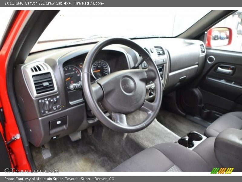 Fire Red / Ebony 2011 GMC Canyon SLE Crew Cab 4x4