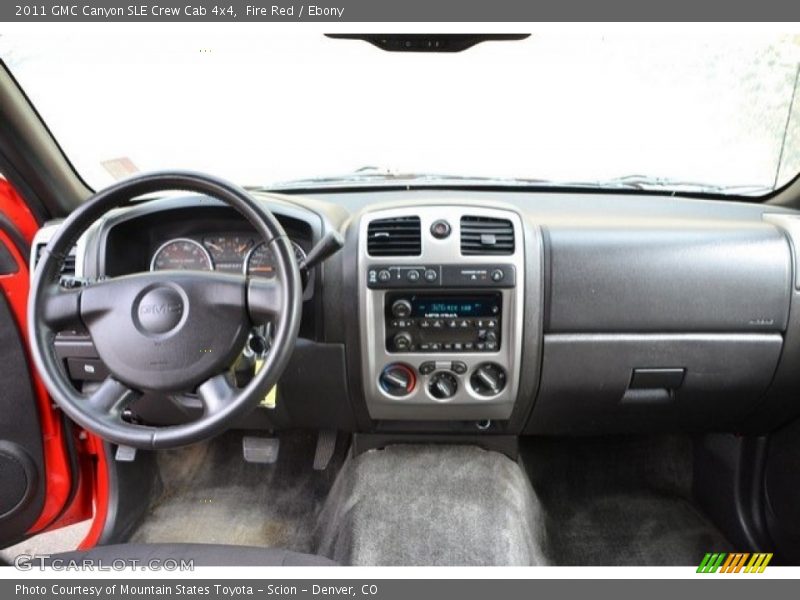 Fire Red / Ebony 2011 GMC Canyon SLE Crew Cab 4x4