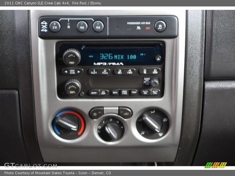 Fire Red / Ebony 2011 GMC Canyon SLE Crew Cab 4x4