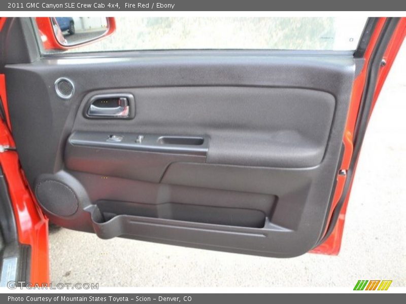 Fire Red / Ebony 2011 GMC Canyon SLE Crew Cab 4x4