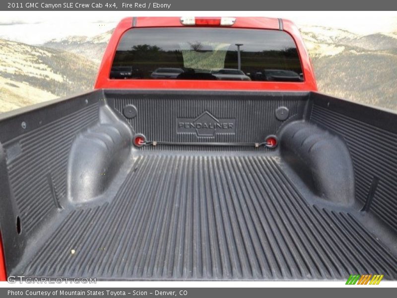 Fire Red / Ebony 2011 GMC Canyon SLE Crew Cab 4x4