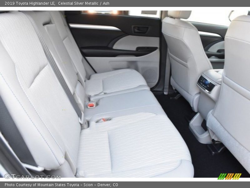Celestial Silver Metallic / Ash 2019 Toyota Highlander LE